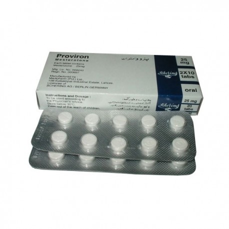 proviron mesterolone 20 tabs x 25 mg
